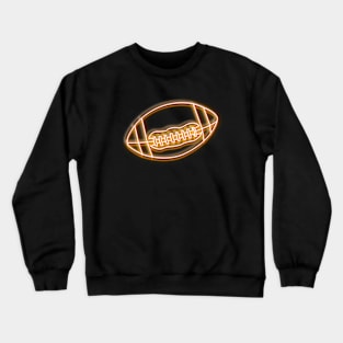 Neon American Football Crewneck Sweatshirt